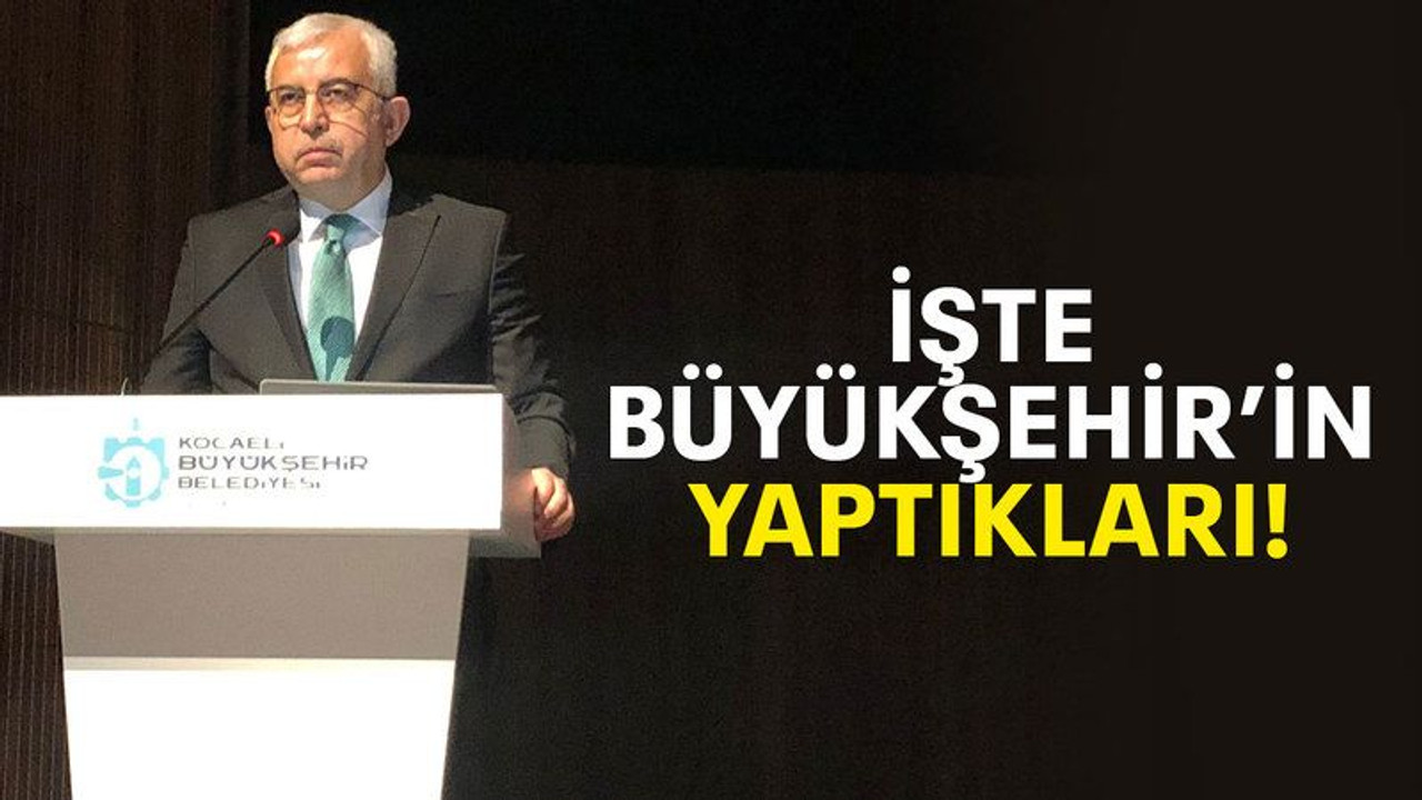 İşte Büyükşehir’in yaptıkları!